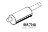 ASSO 585.7018 Middle-/End Silencer